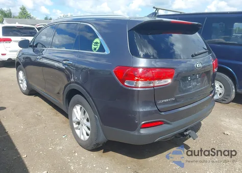 2017 Kia Sorento 2.4L Lx from USA, damaged, VIN 5XYPG4A32HG259573